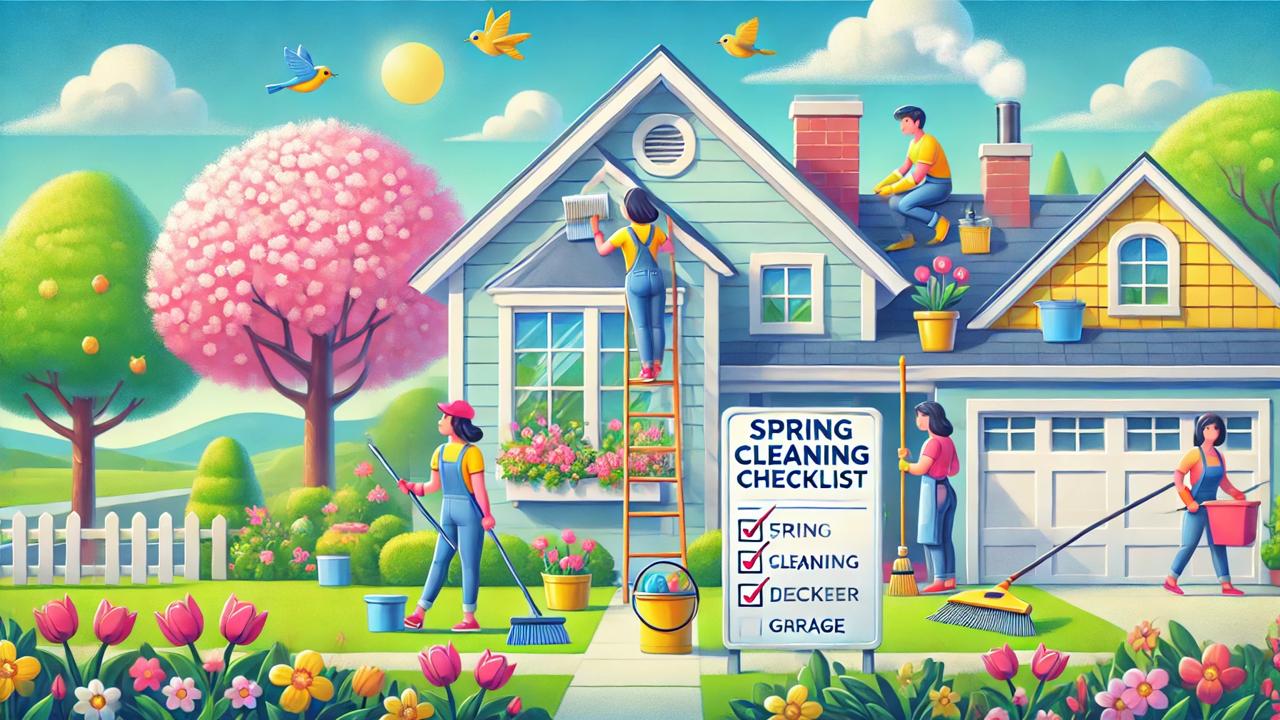 Spring Cleaning Checklist for Homeowners